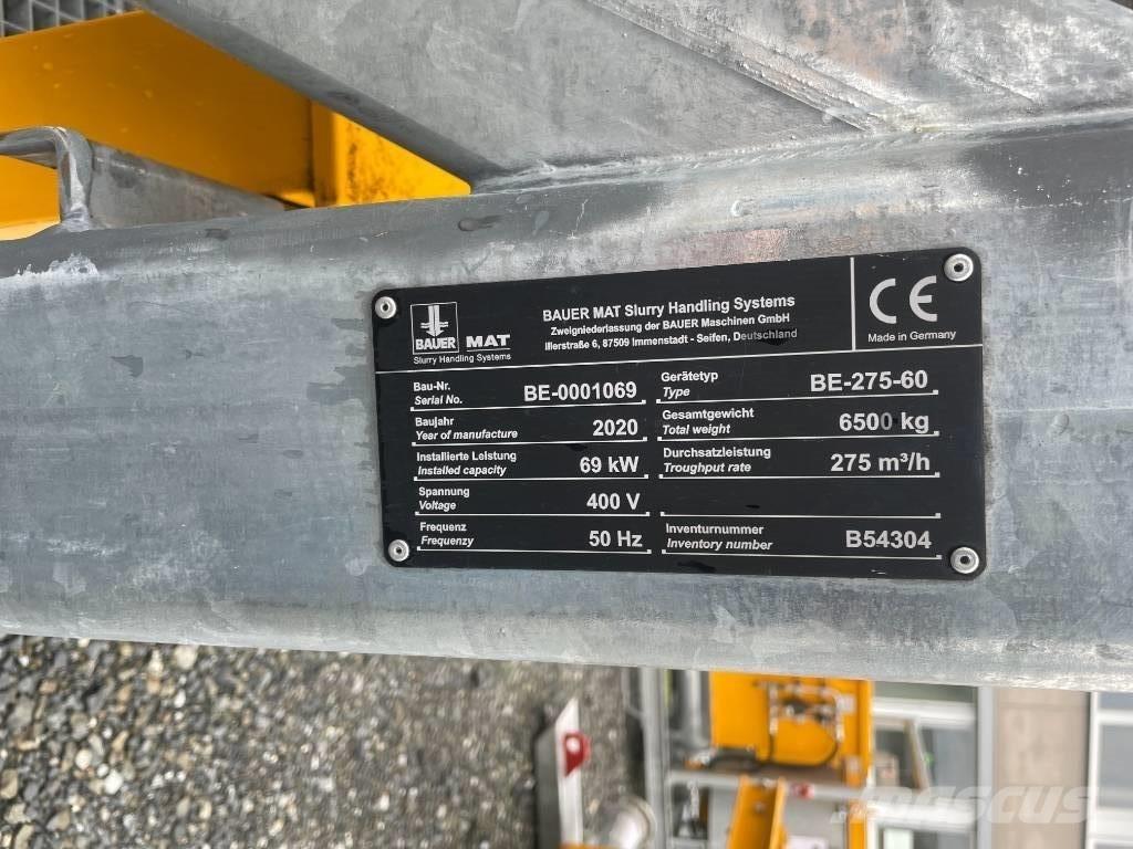 Bauer MAT BE 275-60 Costruzioni - Altro