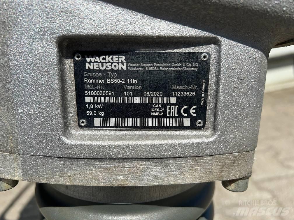 Wacker Neuson BS50-2 Vibrocostipatore verticale