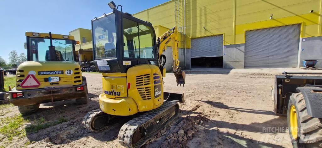Komatsu PC 26 MR Miniescavatori
