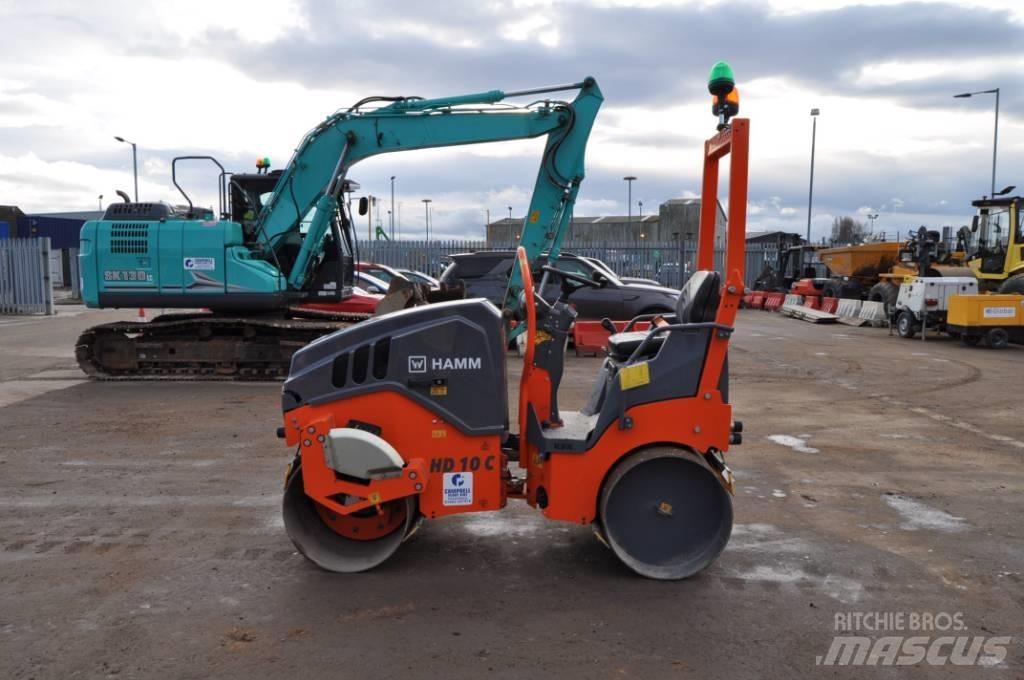 Hamm HD 10 C VV Rulli a doppio tamburo