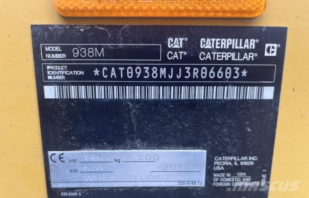 CAT 938 M Pale gommate