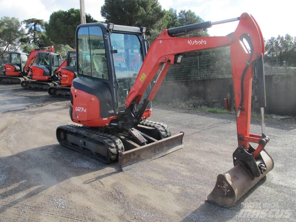 Kubota U 27-4 Miniescavatori