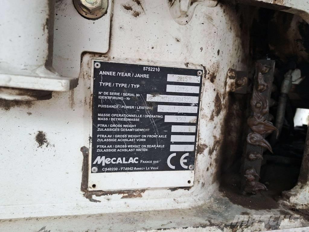 Mecalac 12 MTX Escavatori gommati
