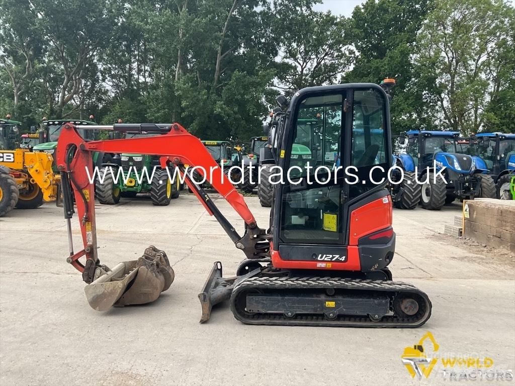 Kubota U 27-4 Miniescavatori