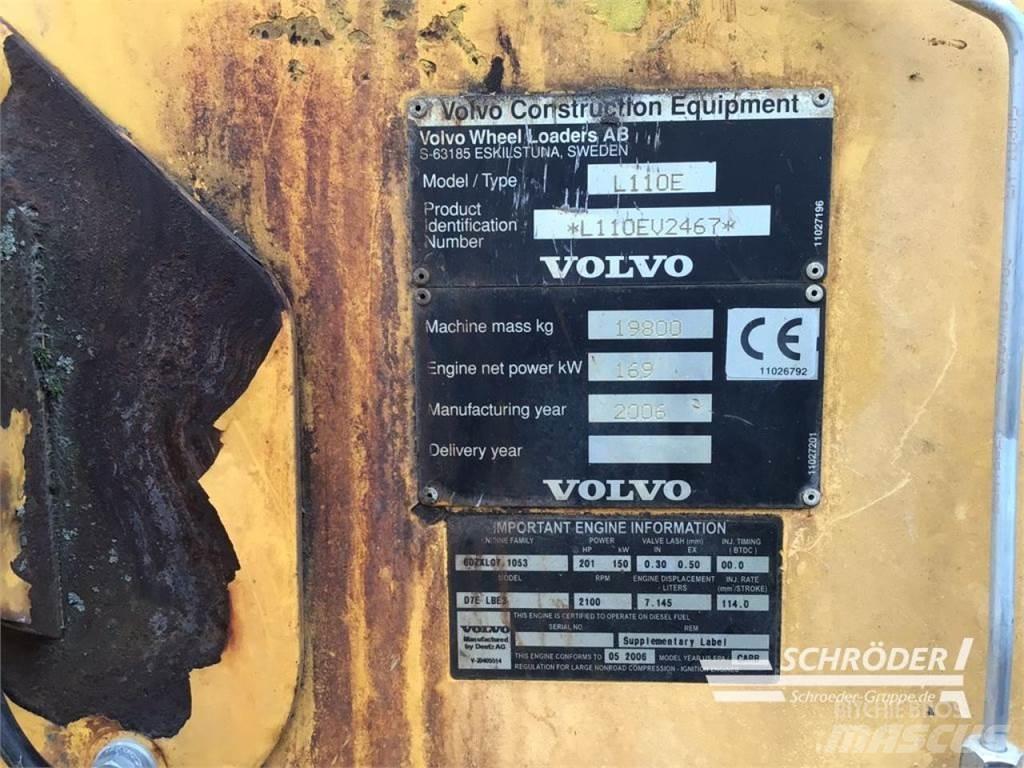 Volvo L 110 E Pale gommate