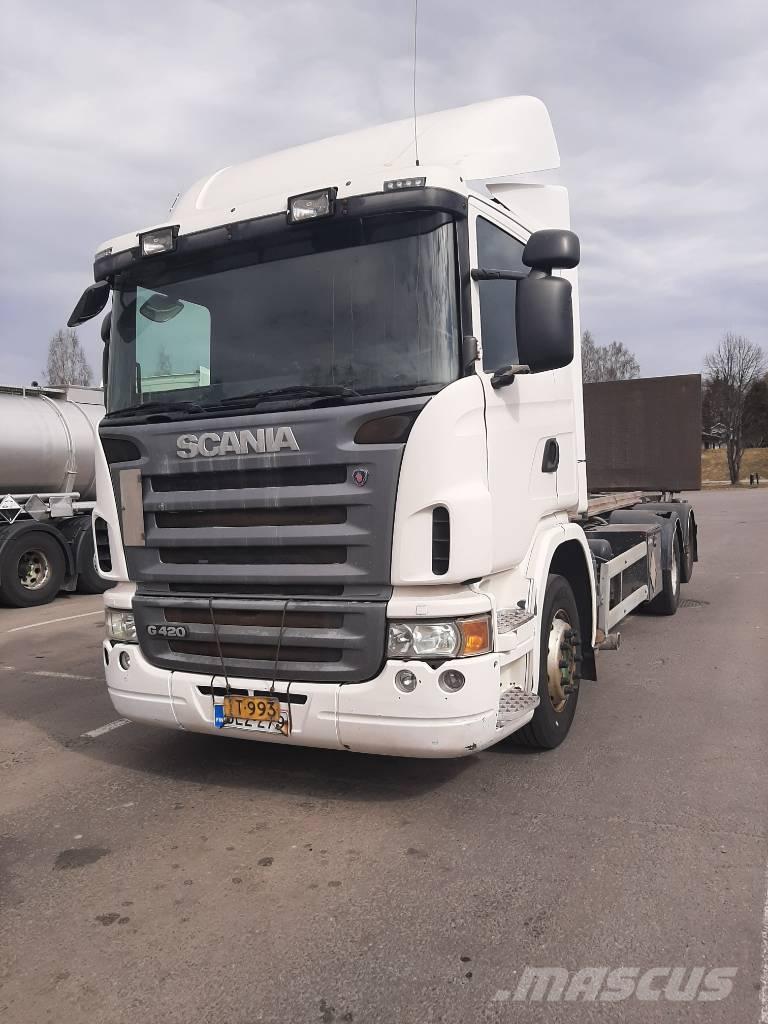 Scania G 420 Camion portacontainer