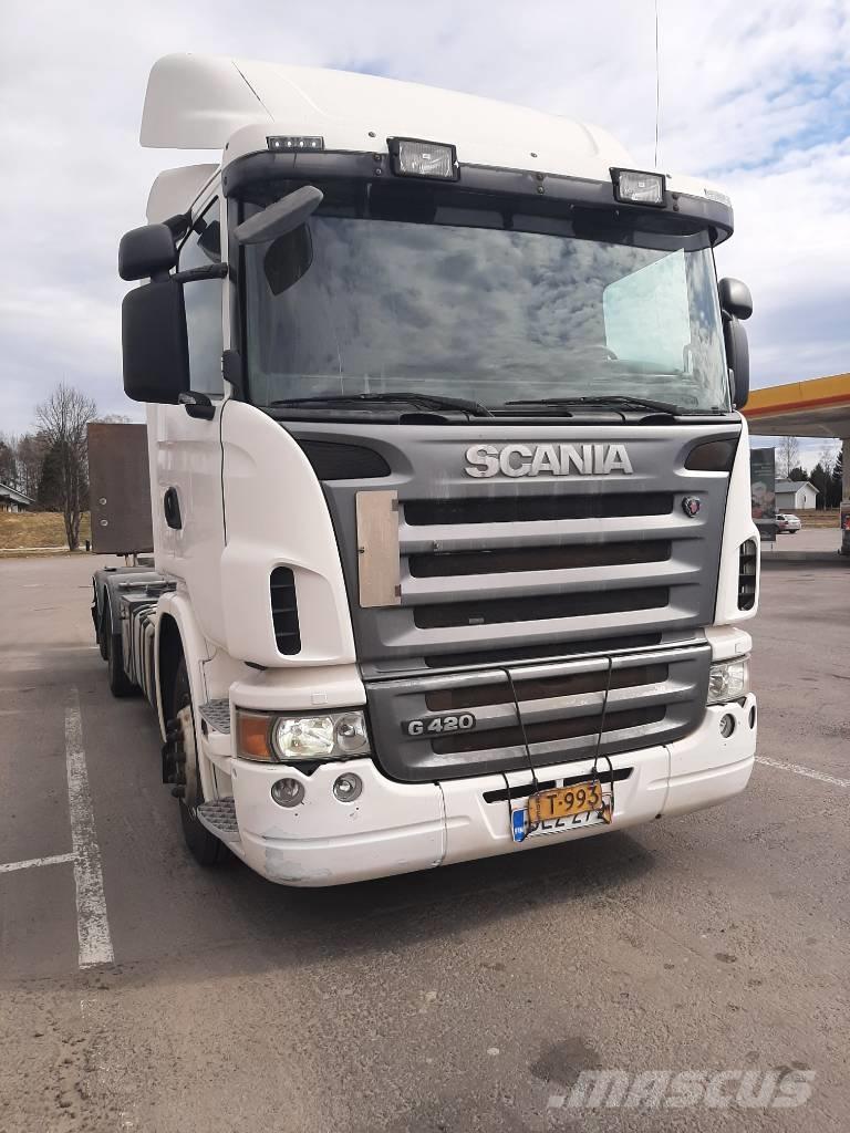 Scania G 420 Camion portacontainer