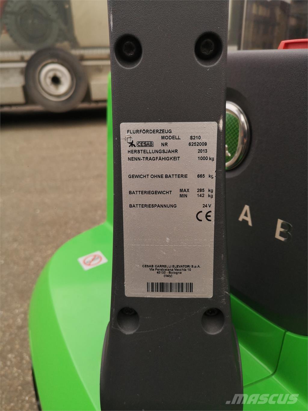 Cesab S210 Carelli stoccatori  automatici-usati