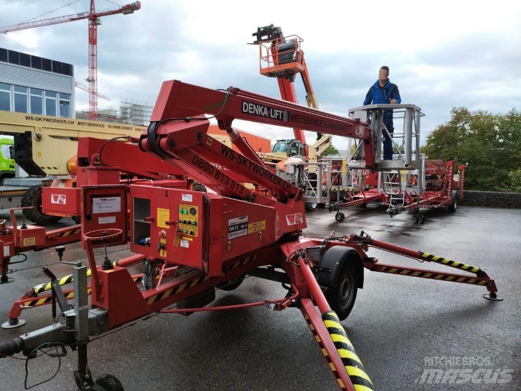 Denka-Lift DK 12 Piattaforme aeree su rimorchio