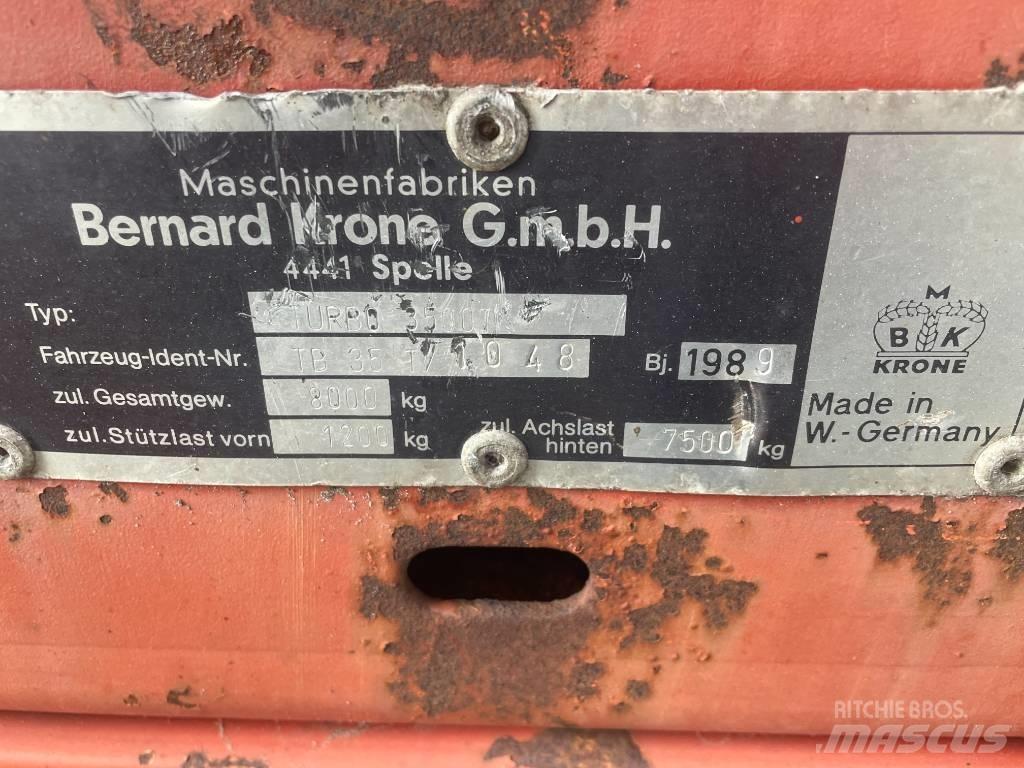 Krone Turbo 3500 Rimorchi autocaricanti