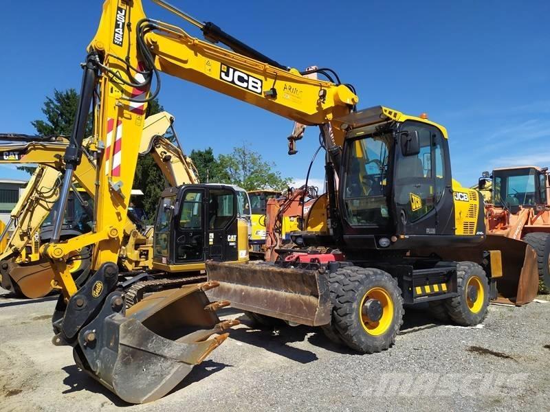 JCB JS 145 W Escavatori gommati