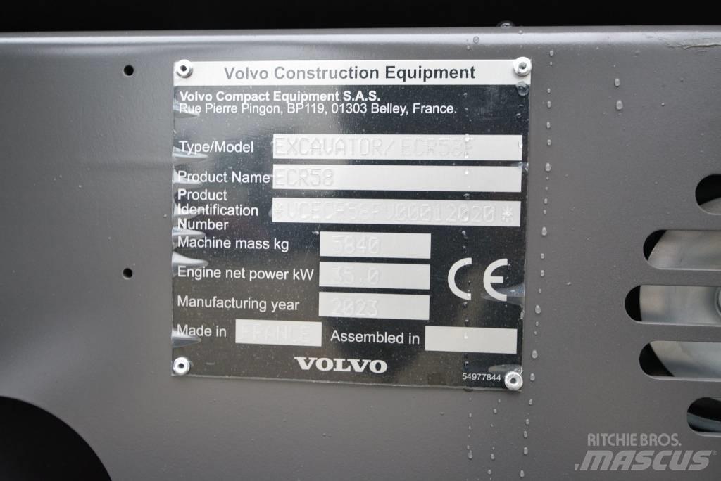 Volvo ECR 58 F Miniescavatori
