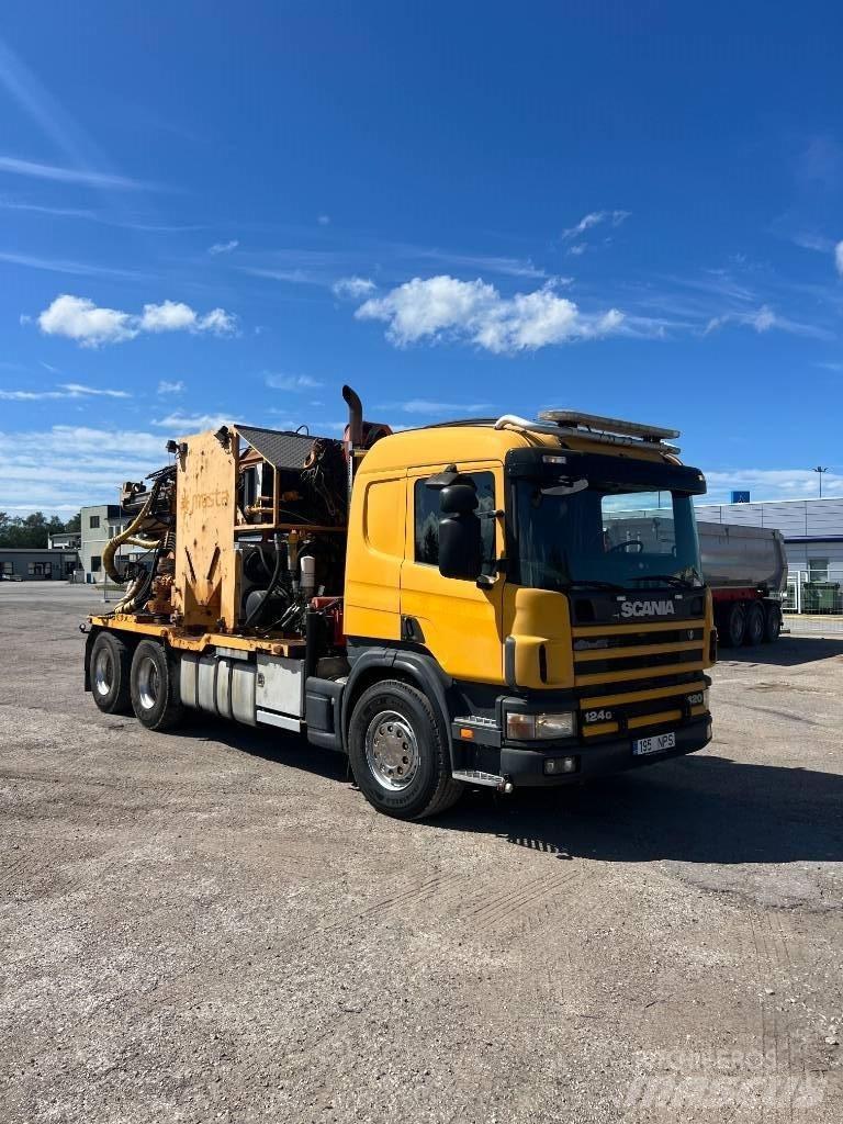 Scania 124 G 420 Trivelle per fondazioni