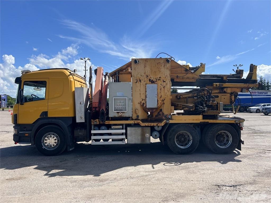 Scania 124 G 420 Trivelle per fondazioni
