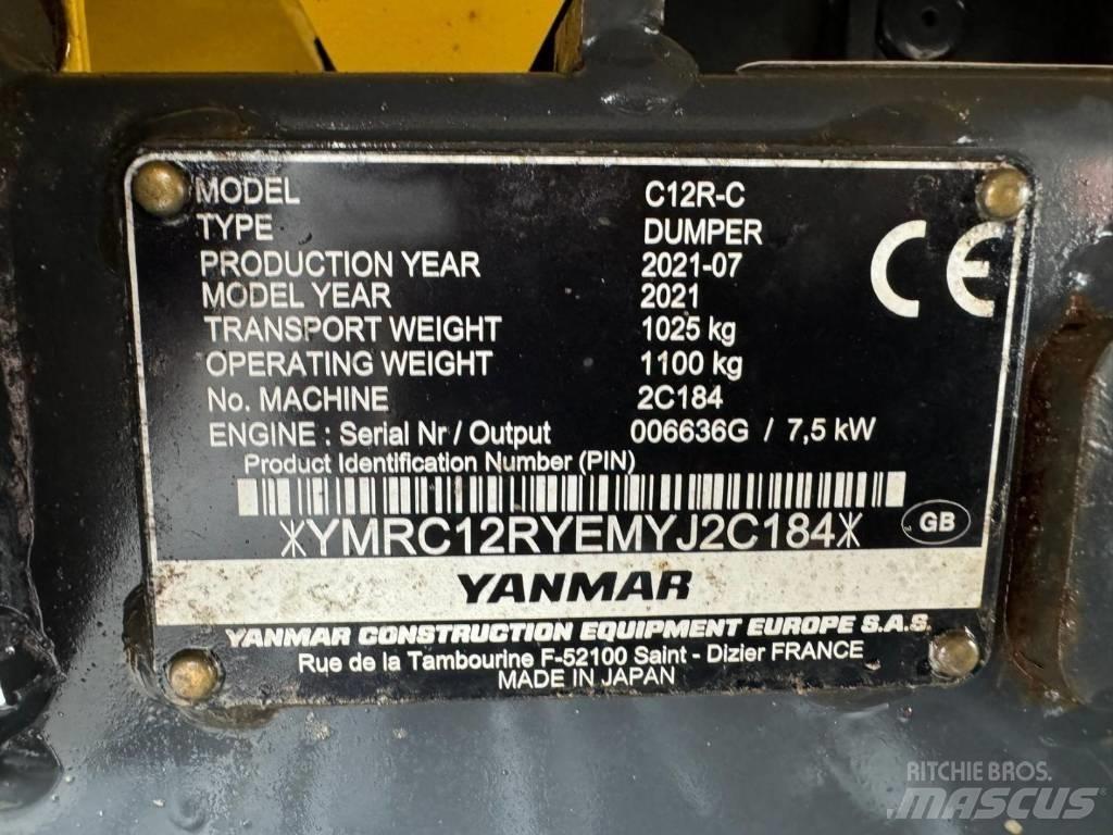 Yanmar C 12 RC Dumper cingolati