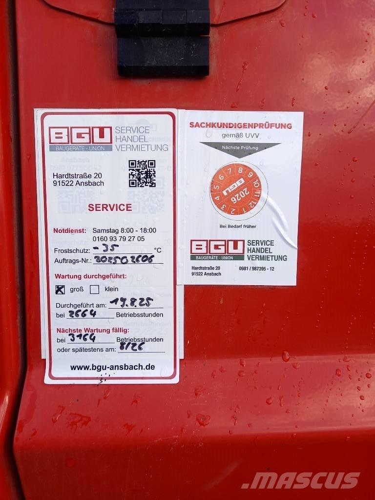 Manitou 220 TJ + Piattaforme a braccio telescopico