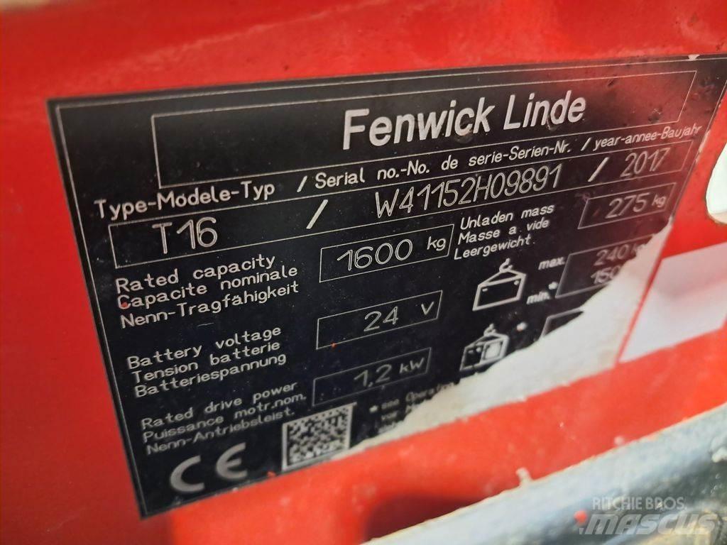 Linde T16 Transpallet manuale