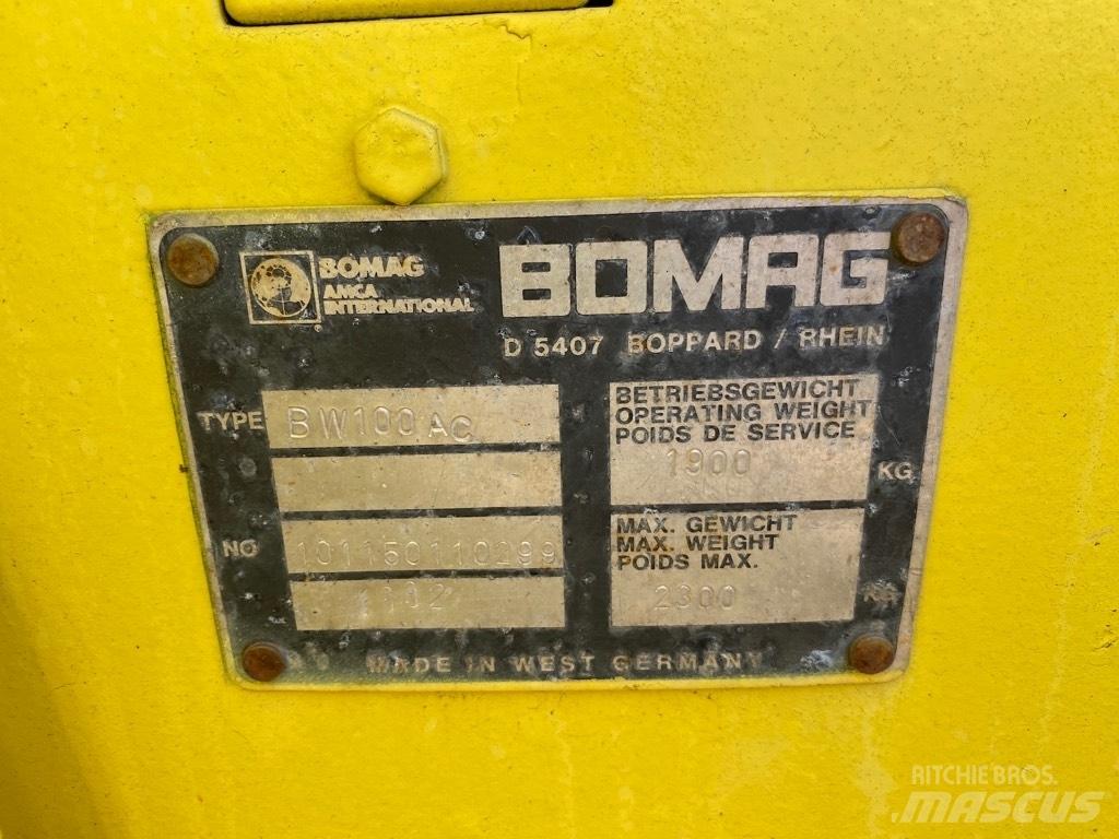 Bomag BW 100 AC Rulli Combinati
