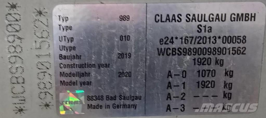 CLAAS Liner 3100 Falciandanatrici