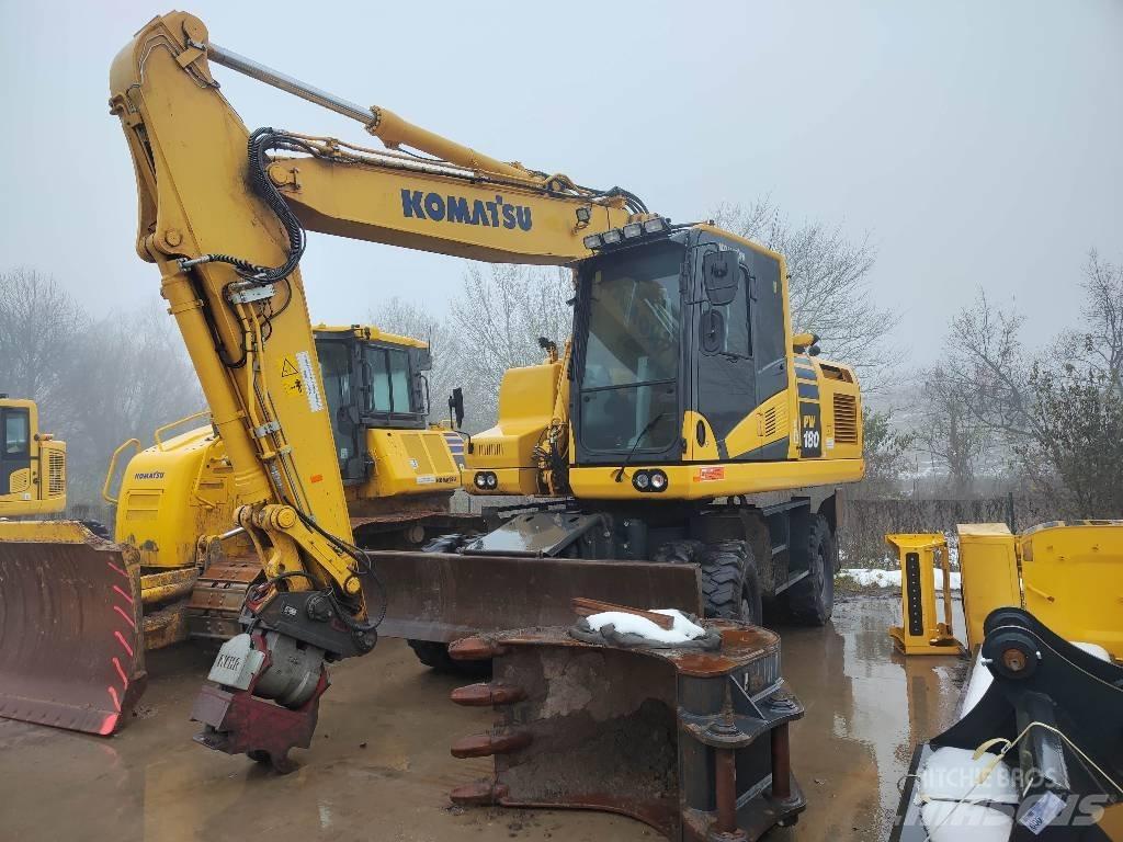 Komatsu PW180-11 Escavatori gommati