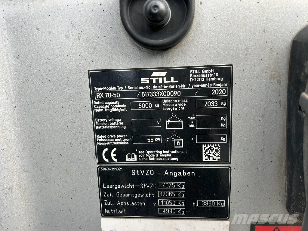Still RX70-50/600 Carrelli elevatori diesel