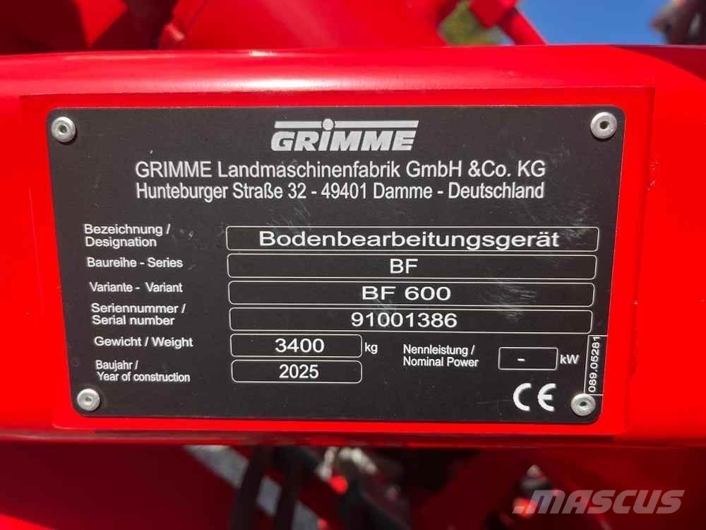 Grimme BF Attrezzature  raccolta patate - Altro