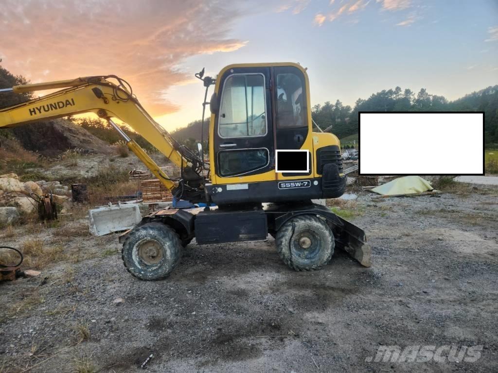 Hyundai Robex 55 W-7 Escavatori gommati