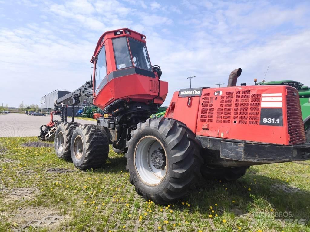 Komatsu 931.1 Abbattitrici, Disboscatrici