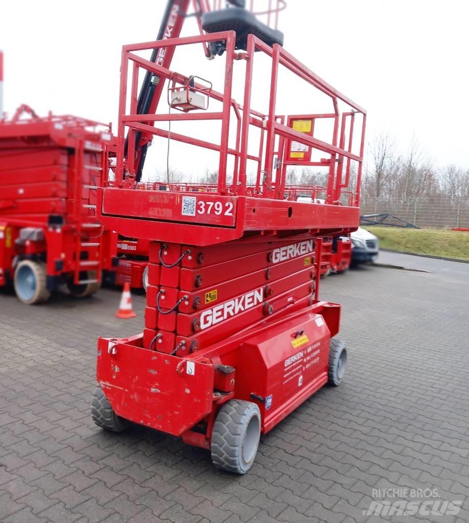 HAB S142-12E2WD Piattaforme a pantografo