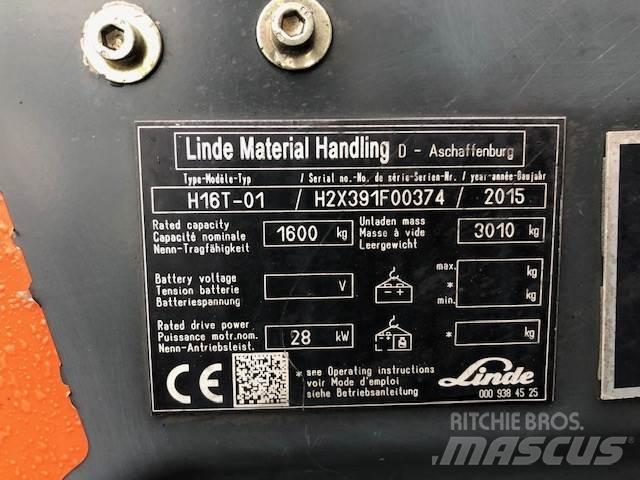 Linde H16T-01 Carrelli elevatori GPL
