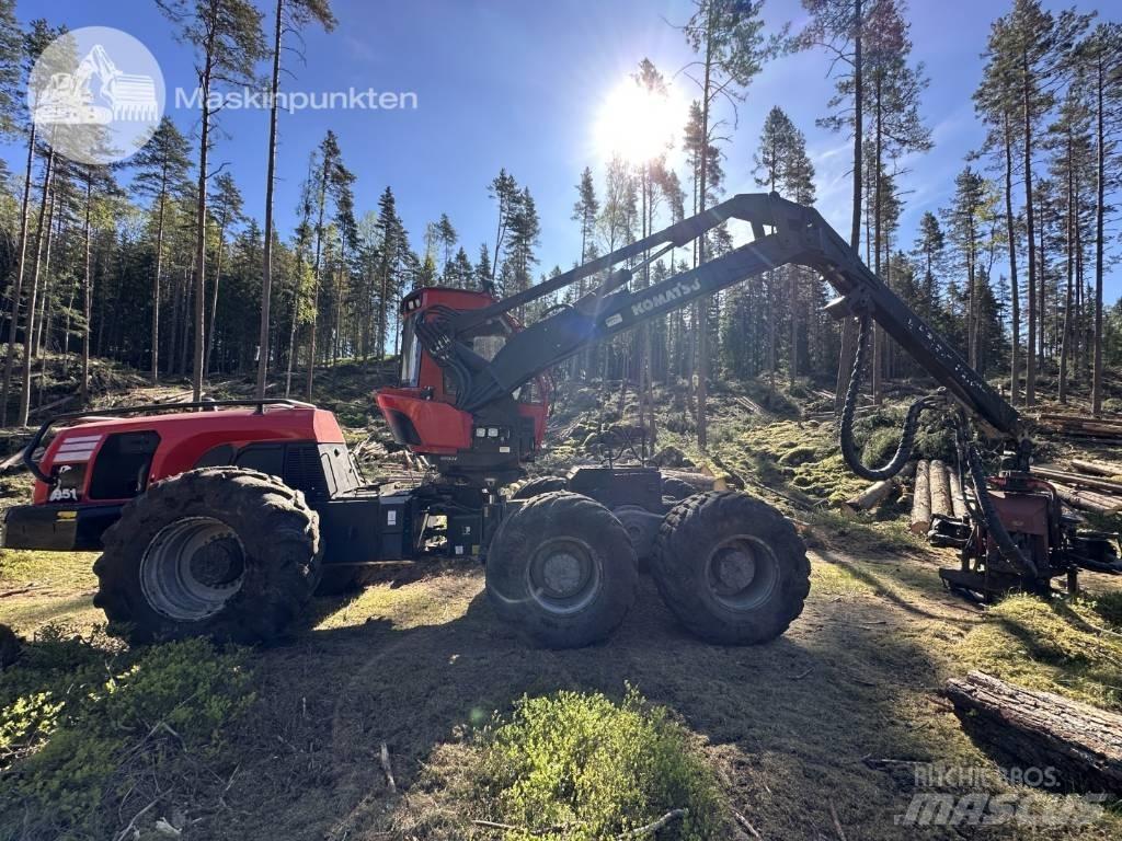 Komatsu 951 Abbattitrici, Disboscatrici