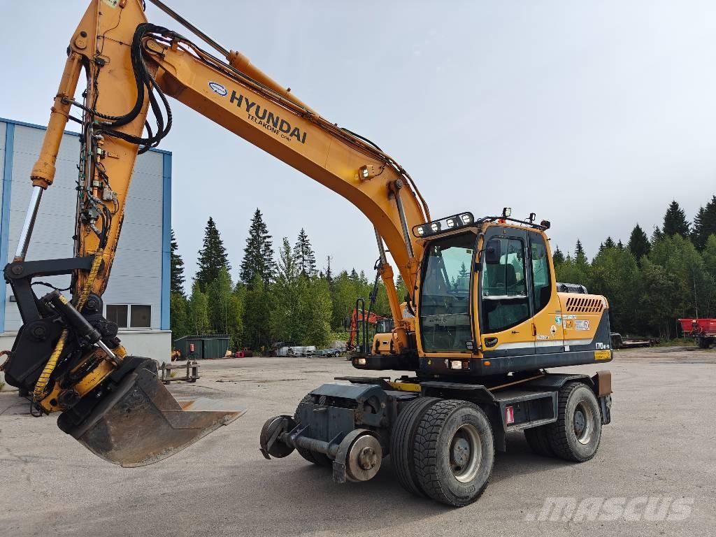 Hyundai R170-W9 Escavatori gommati