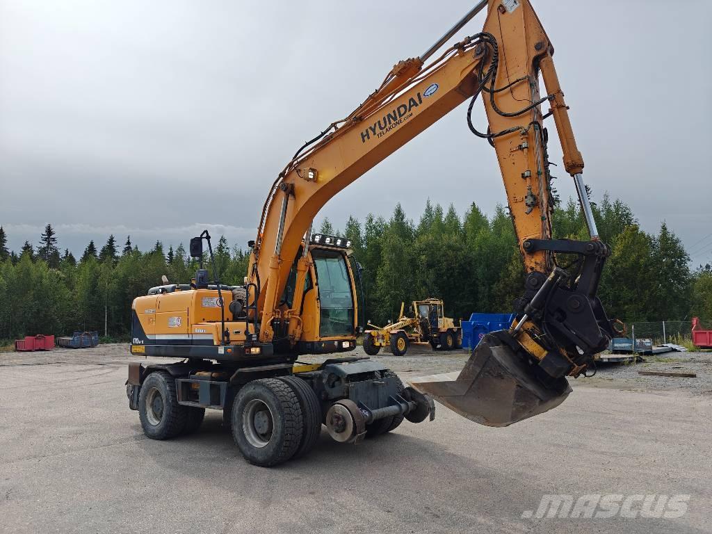 Hyundai R170-W9 Escavatori gommati
