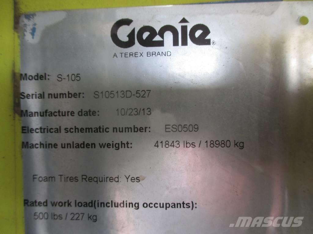 Genie S 105 Piattaforme a braccio telescopico