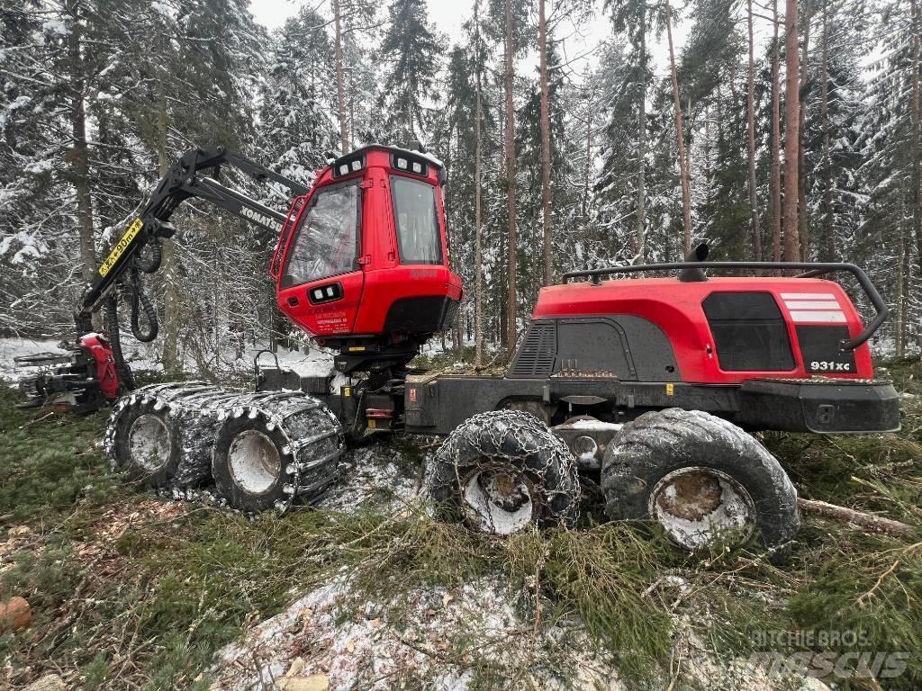 Komatsu 931xc Abbattitrici, Disboscatrici