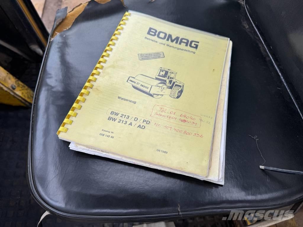 Bomag BW 213 D Rulli monotamburo