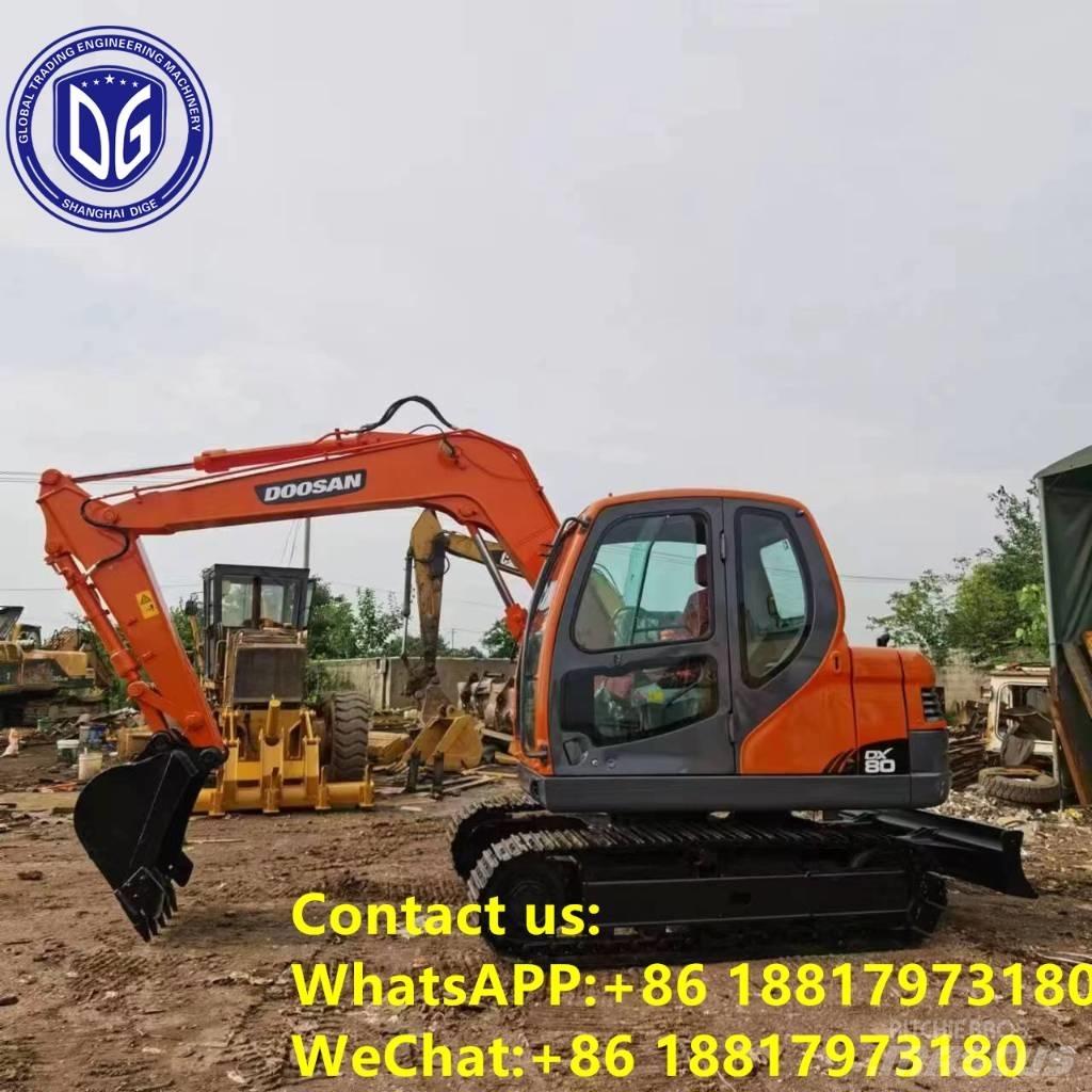 Doosan DX 80 Escavatori cingolati