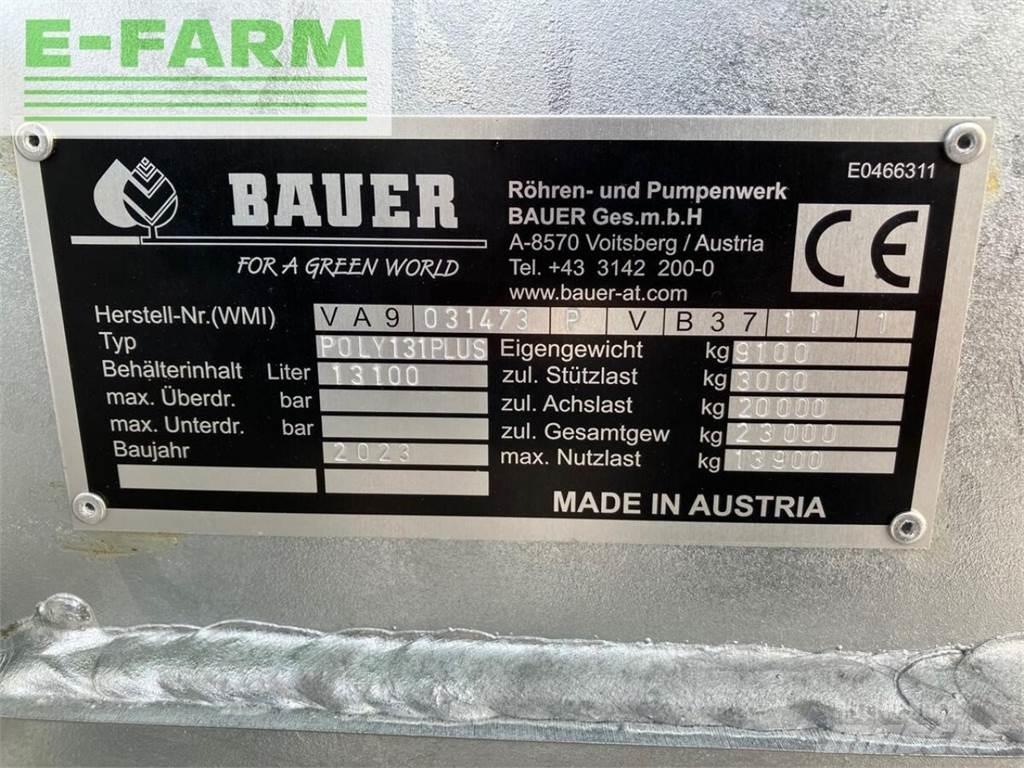 Bauer poly 131 Semirimorchi cisterna