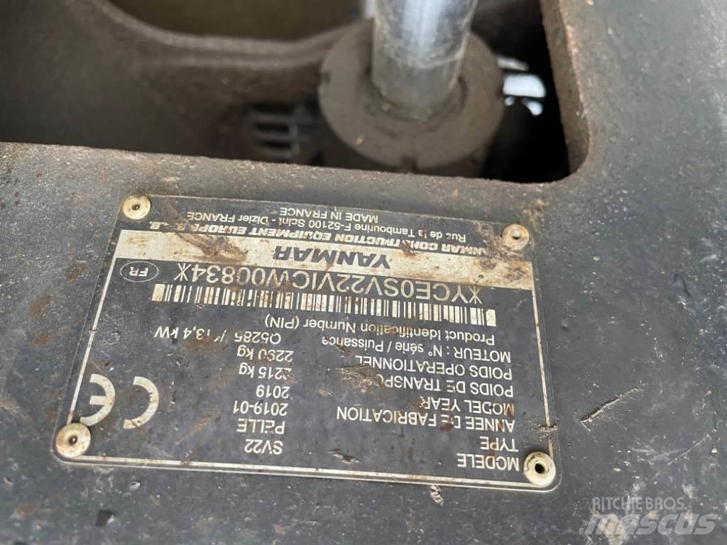 Yanmar SV22 (00834) Miniescavatori
