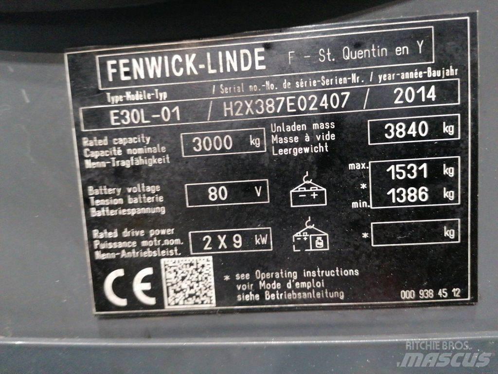 Linde E30L-01 Carrelli elevatori elettrici