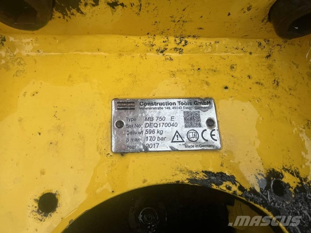 Atlas Copco MB 750 Martelli - frantumatori