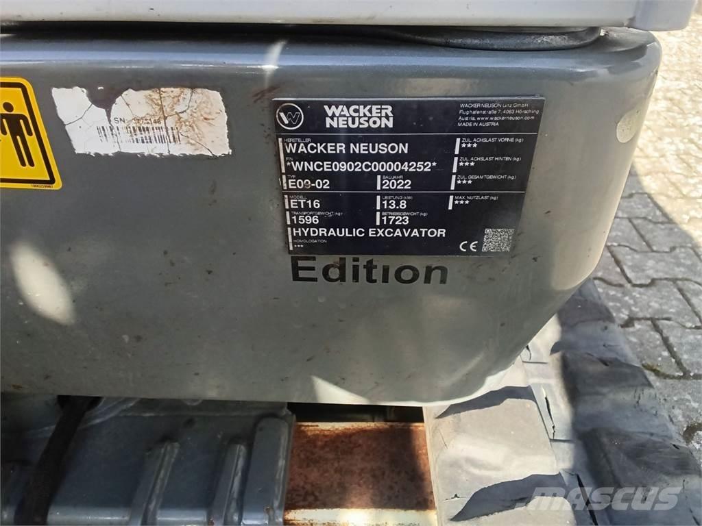 Wacker Neuson ET16 Escavatori cingolati