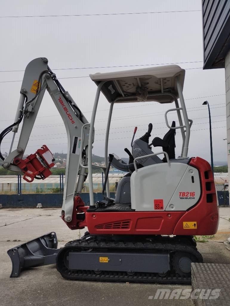 Takeuchi TB 216 Miniescavatori