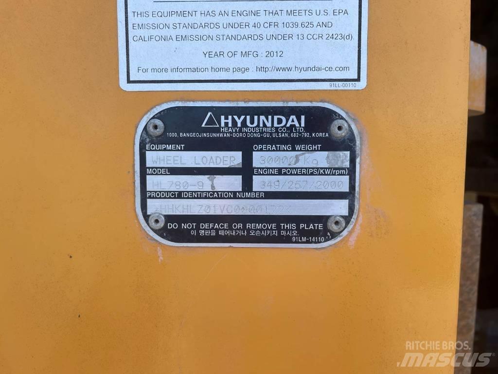 Hyundai HL 780-9 Pale gommate