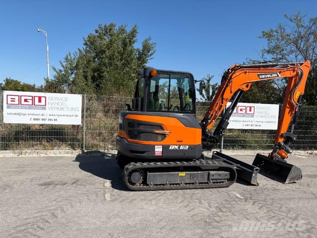 Develon DX 63-7 Miniescavatori