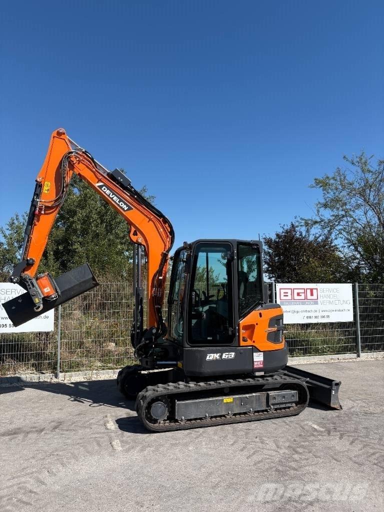 Develon DX 63-7 Miniescavatori