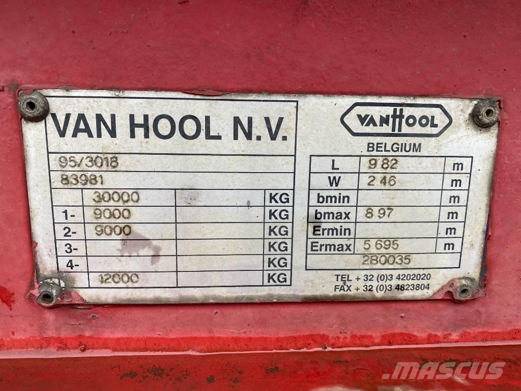 Van Hool W4757145090 Semirimorchi a cassone chiuso