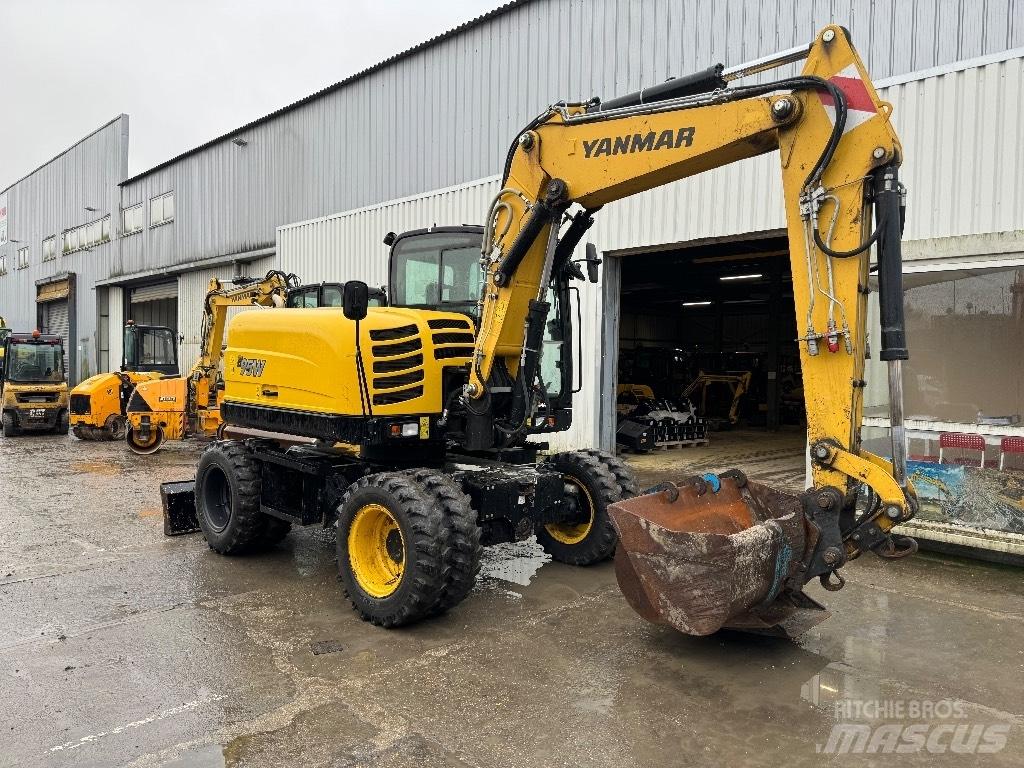 Yanmar B95W (40408) Escavatori gommati
