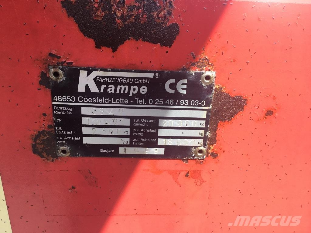 Krampe TWK21 Rimorchi ribaltabili