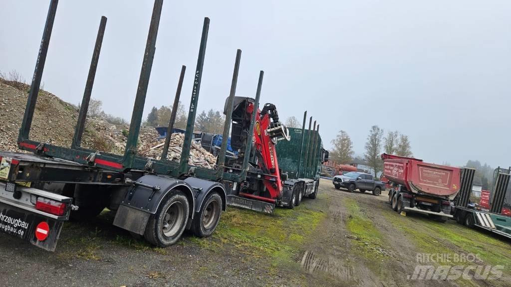 MAN TGX 26.580 Camion trasporto legname